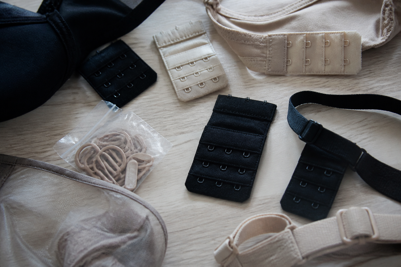 Sluitingen afwerking en draagcomfort